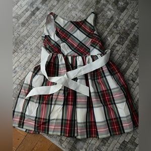 New Girls Polo Ralph Lauren Red Plaid Holiday Dress, size 5